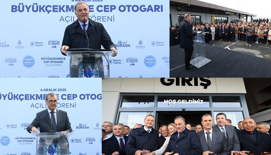BÜYÜKÇEKMECE CEP OTOGARI HİZMETE GİRDİ