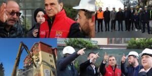 DEPREM HAZIRLIKLARININ SÜRDÜĞÜ BÜYÜKÇEKMECE’DE RİSKLİ BİR SİTE DAHA YIKILDI