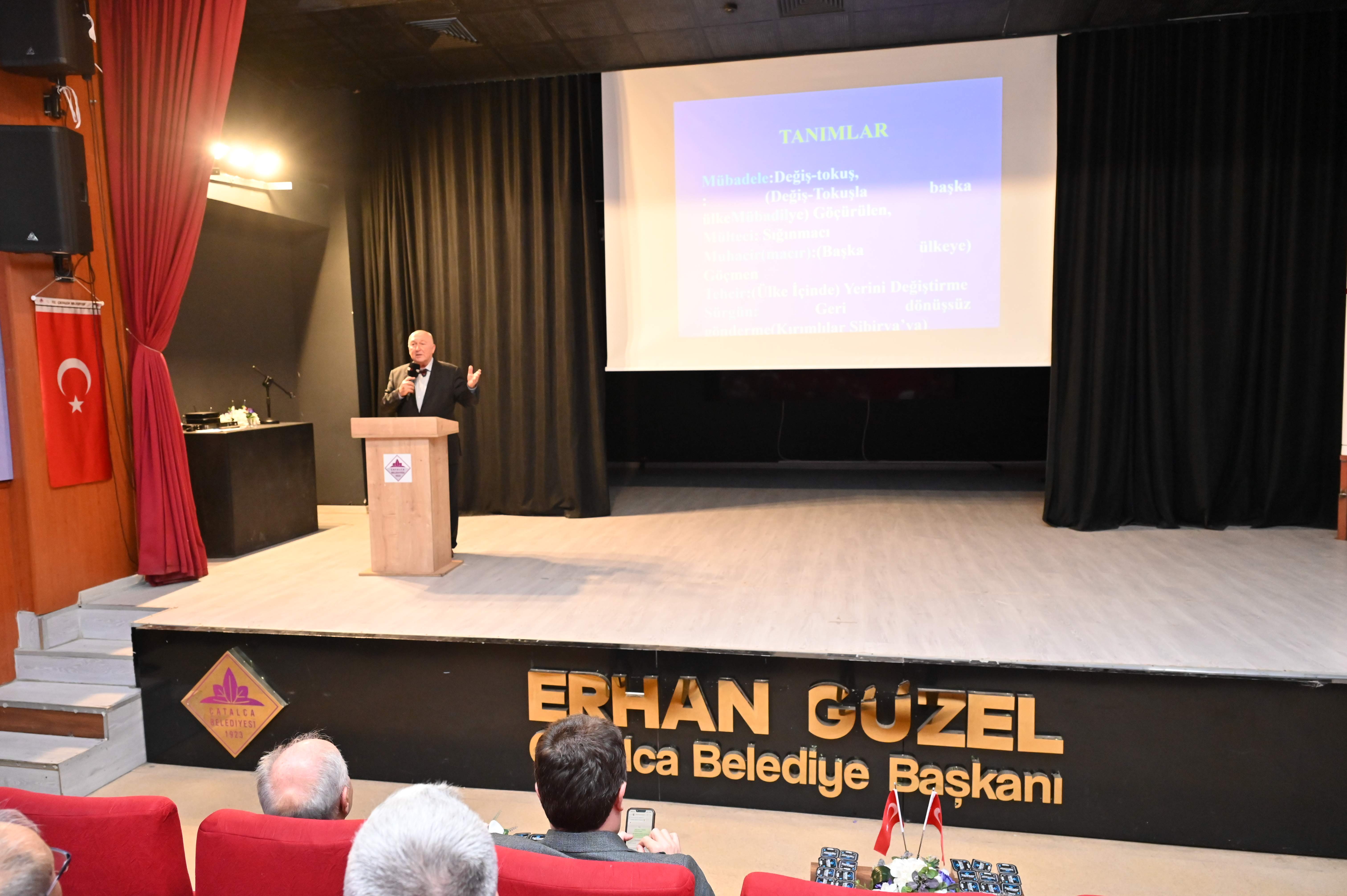 MÜBADELENİN 103. YILINDA “MÜBADELE NEDEN YAPILDI?” SÖYLEŞİSİ NAZIM ÖZBAY KÜLTÜR MERKEZİ’NDE GERÇEKLEŞTİRİLDİ