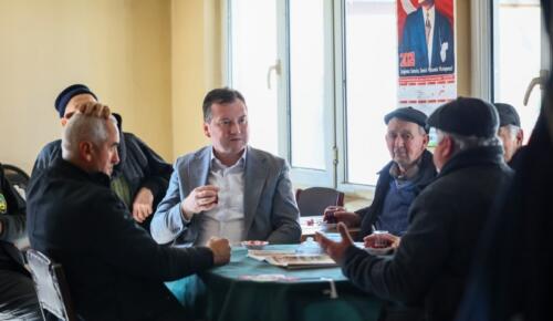 BAŞKAN BALCIOĞLU, ÇAYIRDERELİLERLE BULUŞTU