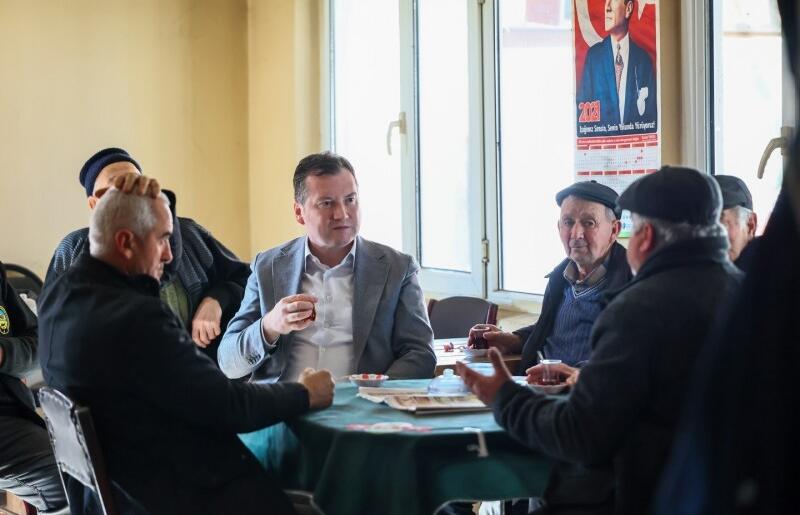 BAŞKAN BALCIOĞLU, ÇAYIRDERELİLERLE BULUŞTU