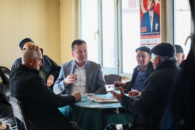 BAŞKAN BALCIOĞLU, ÇAYIRDERELİLERLE BULUŞTU