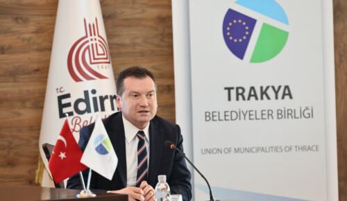 BAŞKAN BALCIOĞLU, ÇEVRE VE İKLİM AFET VE RİSK YÖNETİMİ PLATFORMU TOPLANTISI’NA KATILDI