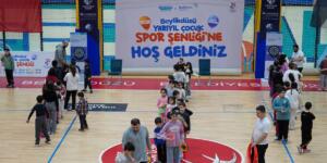 ÇOCUKLAR TATİLİN TADINI SPORLA ÇIKARDI