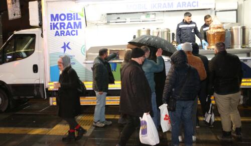 SOĞUK HAVALARDA SICAK DAYANIŞMA KÜÇÜKÇEKMECE’DE