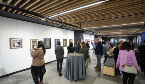 “KOPUŞ” SANATSEVERLERLE BULUŞTU