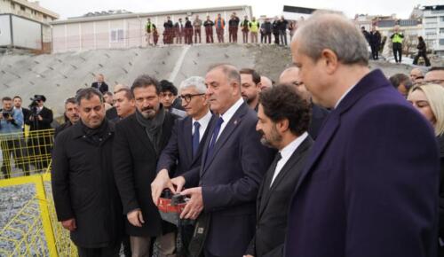 REŞİTPAŞA CADDESİ ZEMİNALTI OTOPARKI’NIN TEMELİ ATILDI