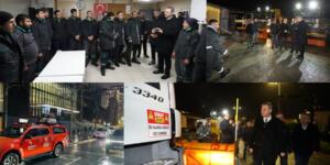 BEYLİKDÜZÜ’NDE KAR MESAİSİ 7/24 SÜRÜYOR