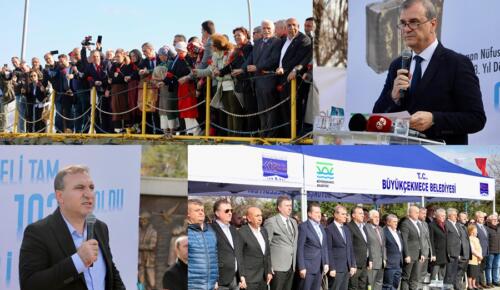 MÜBADELE’NİN 103’ÜNCÜ YILI BÜYÜKÇEKMECE’DE DUYGU YÜKLÜ TÖRENLE ANILDI