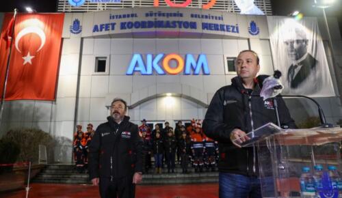 6 ŞUBAT DEPREMLERİ İÇİN AKOM’DA ANMA DÜZENLENDİ