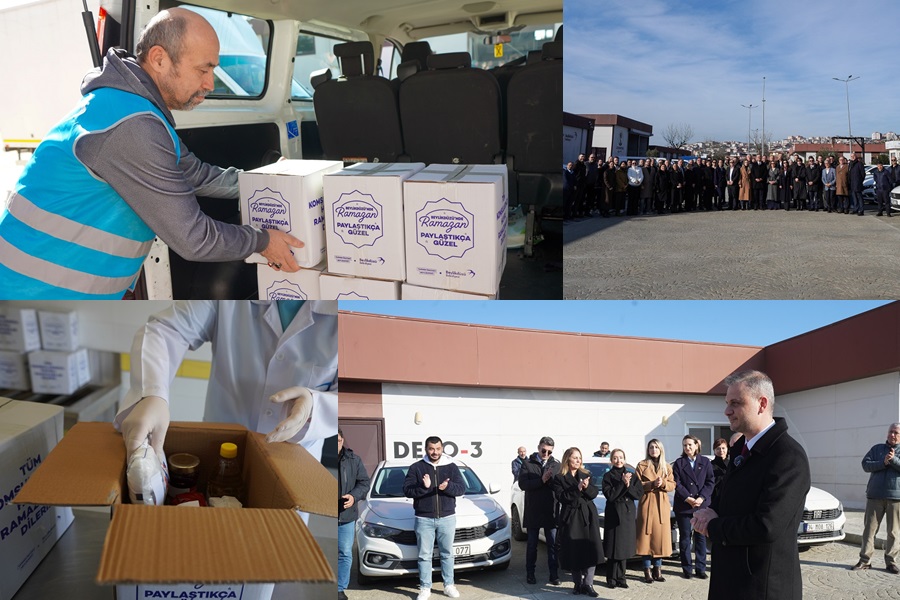 BEYLİKDÜZÜ BELEDİYESİ RAMAZAN’DA İHTİYAÇ SAHİBİ AİLELERİN YANINDA