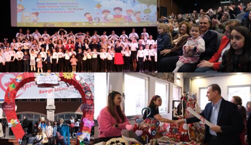 BÜYÜKÇEKMECELİ ÇOCUKLAR, 14 ŞUBAT SEVGİ GÜNÜ’NÜ COŞKUYLA KUTLADI