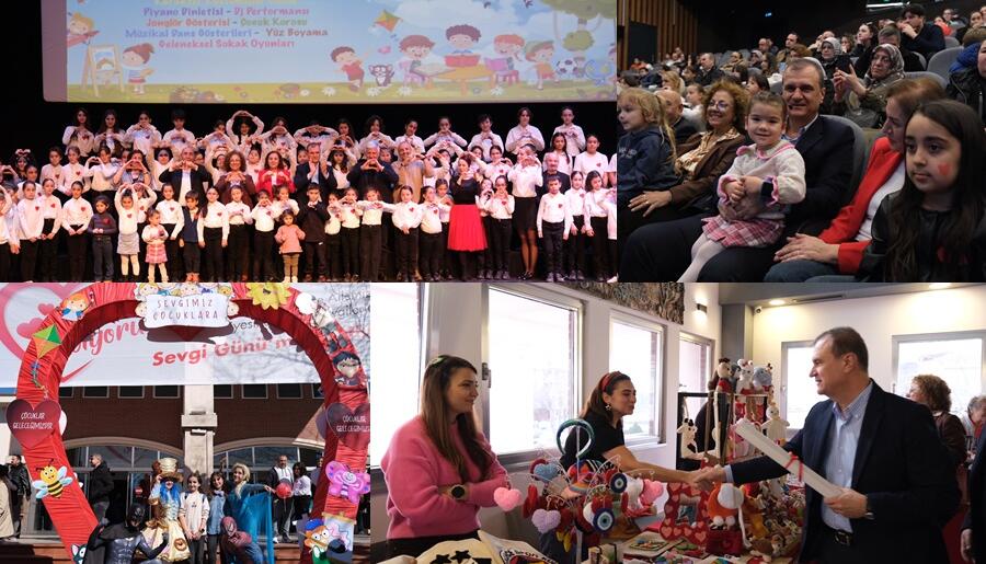 BÜYÜKÇEKMECELİ ÇOCUKLAR, 14 ŞUBAT SEVGİ GÜNÜ’NÜ COŞKUYLA KUTLADI