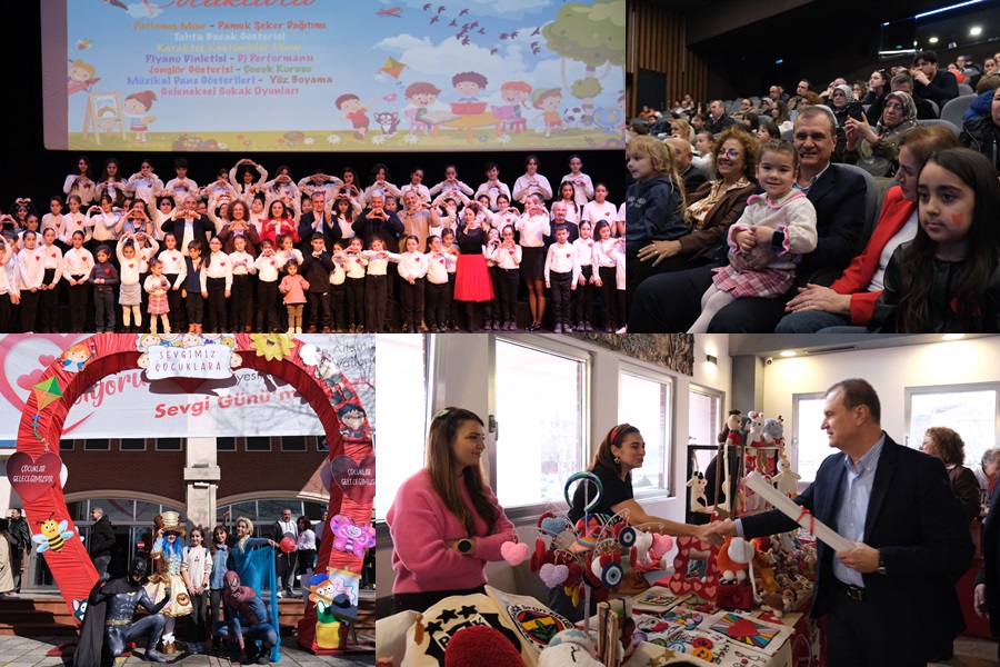 BÜYÜKÇEKMECELİ ÇOCUKLAR, 14 ŞUBAT SEVGİ GÜNÜ’NÜ COŞKUYLA KUTLADI