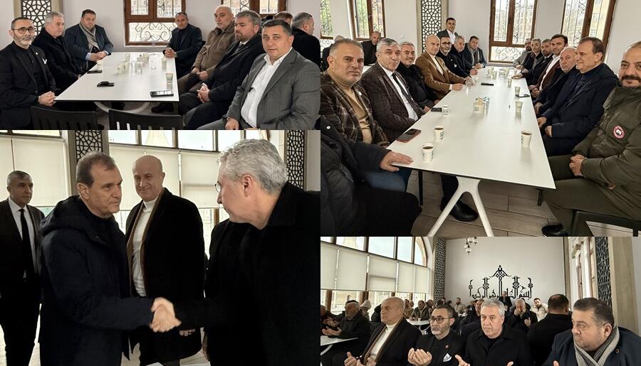 SİYASİLER BU TAZİYEDE BULUŞTU….