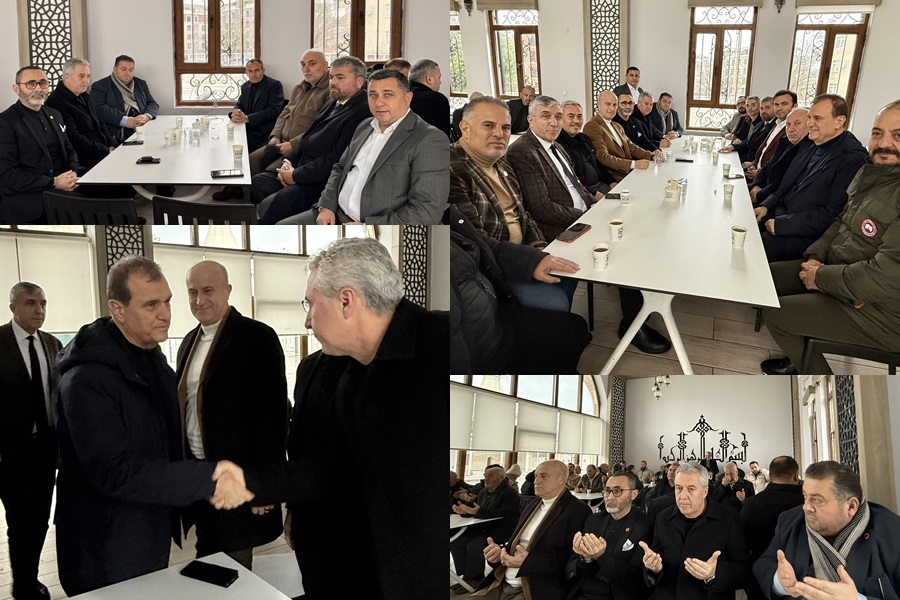 SİYASİLER BU TAZİYEDE BULUŞTU….