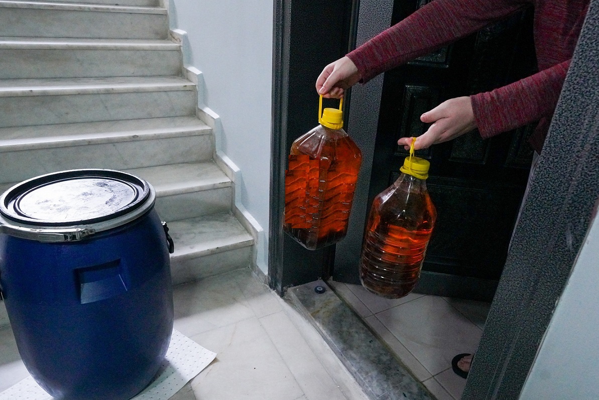 BEYLİKDÜZÜ’NDE ATIK YAĞLAR HEDİYE ÇEKİNE DÖNÜŞÜYOR