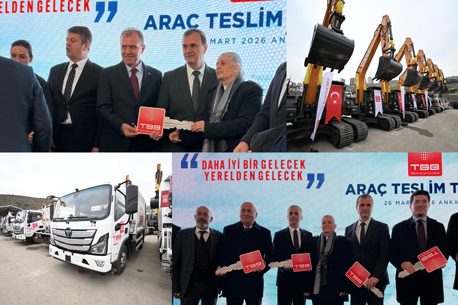 BÜYÜKÇEKMECE BELEDİYESİ, TBB DESTEĞİYLE ARAÇ FİLOSUNU GENİŞLETTİ