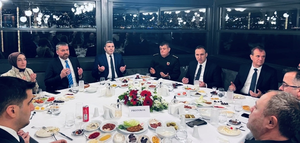 BÜYÜKÇEKMECE İLÇE PROTOKOLÜ  İFTARDA BULUŞTU…