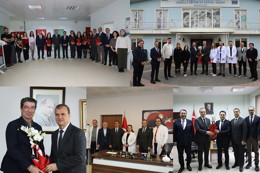 BELEDİYE BAŞKAN VEKİLİ ÇEBİ, 14 MART TIP BAYRAMI NEDENİYLE SAĞLIK ÇALIŞANLARININ GÜNLERİNİ KUTLADI