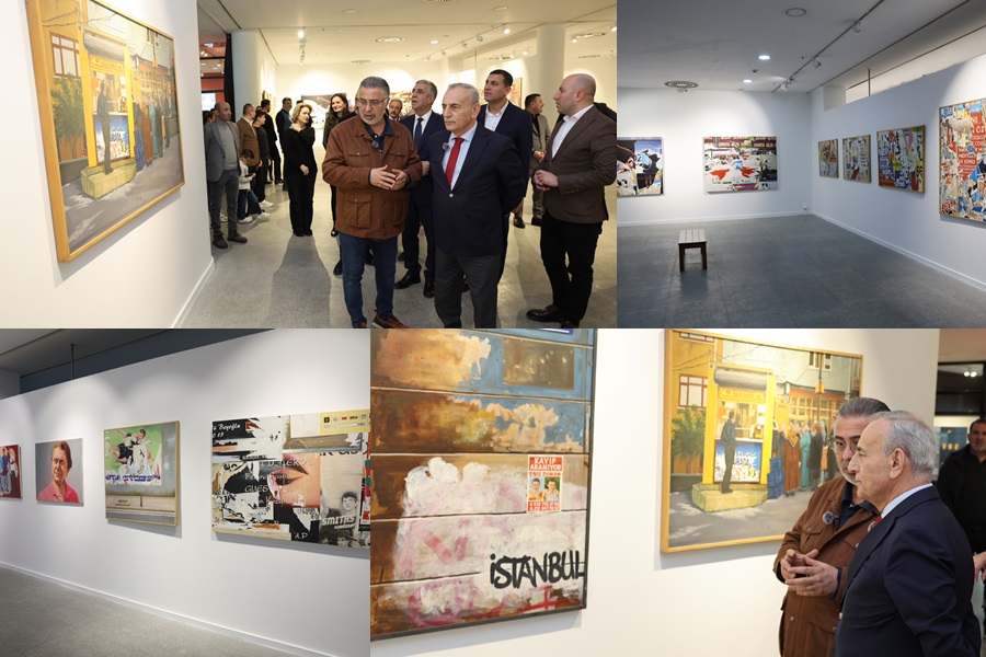 “DUVARLAR” GALERİ CENNET’TE SANATSEVERLERLE BULUŞTU