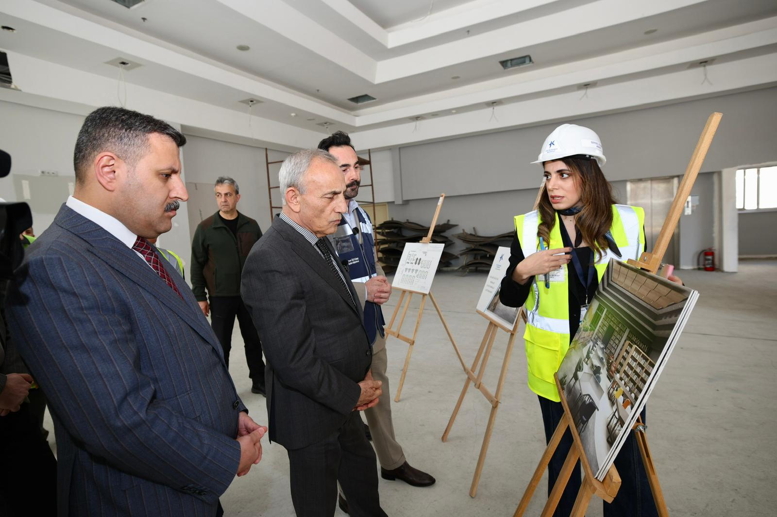 BAŞKAN ÇEBİ, İLÇEDEKİ YATIRIMLARI YERİNDE İNCELEDİ