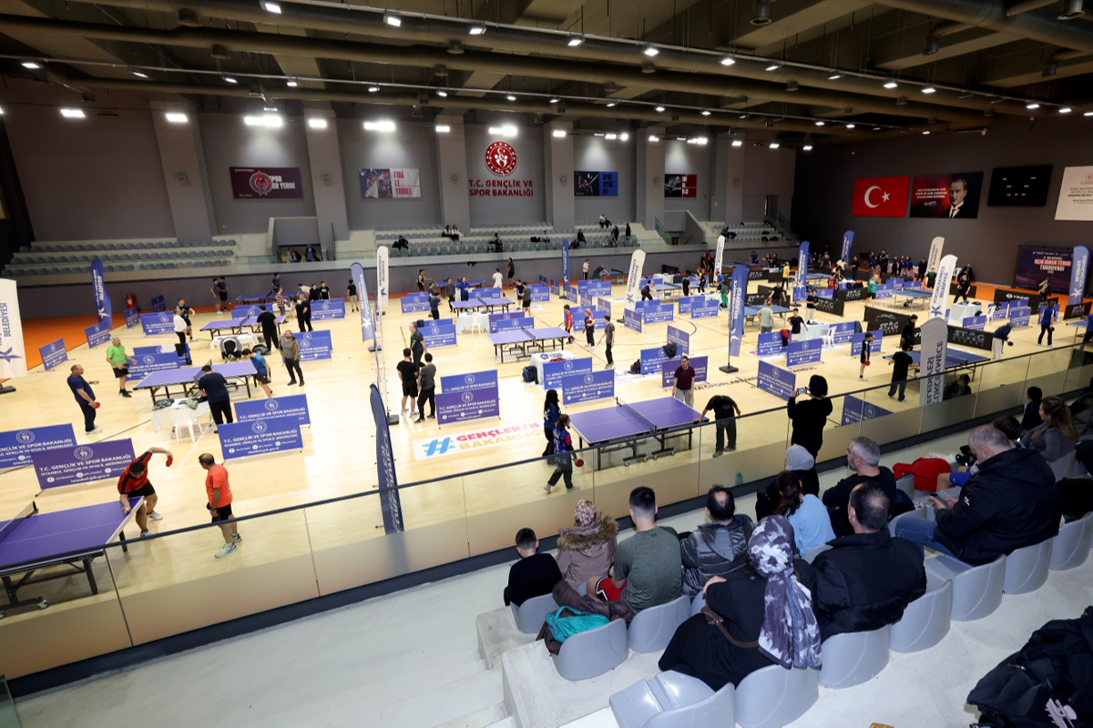 AÇIK MASA TENİS TURNUVASI’NDA 285 SPORCU YARIŞTI