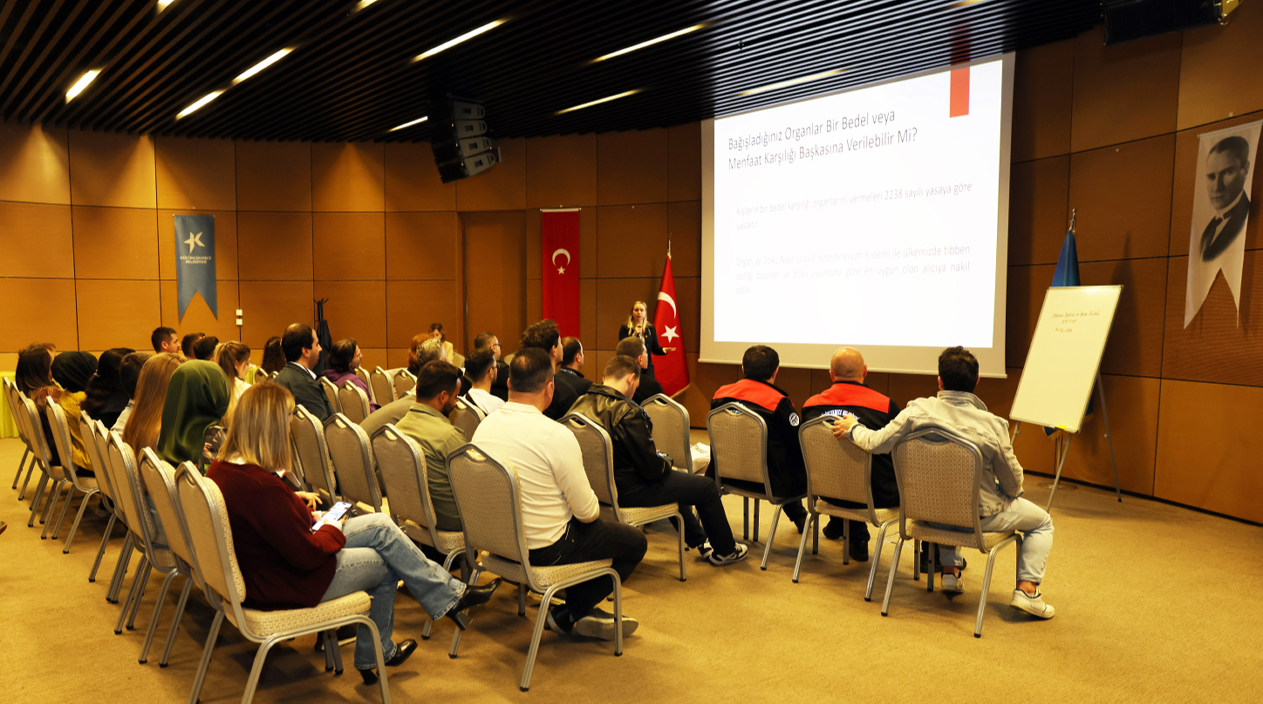 KÜÇÜKÇEKMECE’DE PERSONELE ORGAN BAĞIŞI EĞİTİMİ VERİLDİ