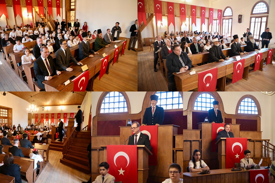 ÇOCUK MECLİSİNDEN TARİHİ ATMOSFERDE 23 NİSAN ÖZEL OTURUMU