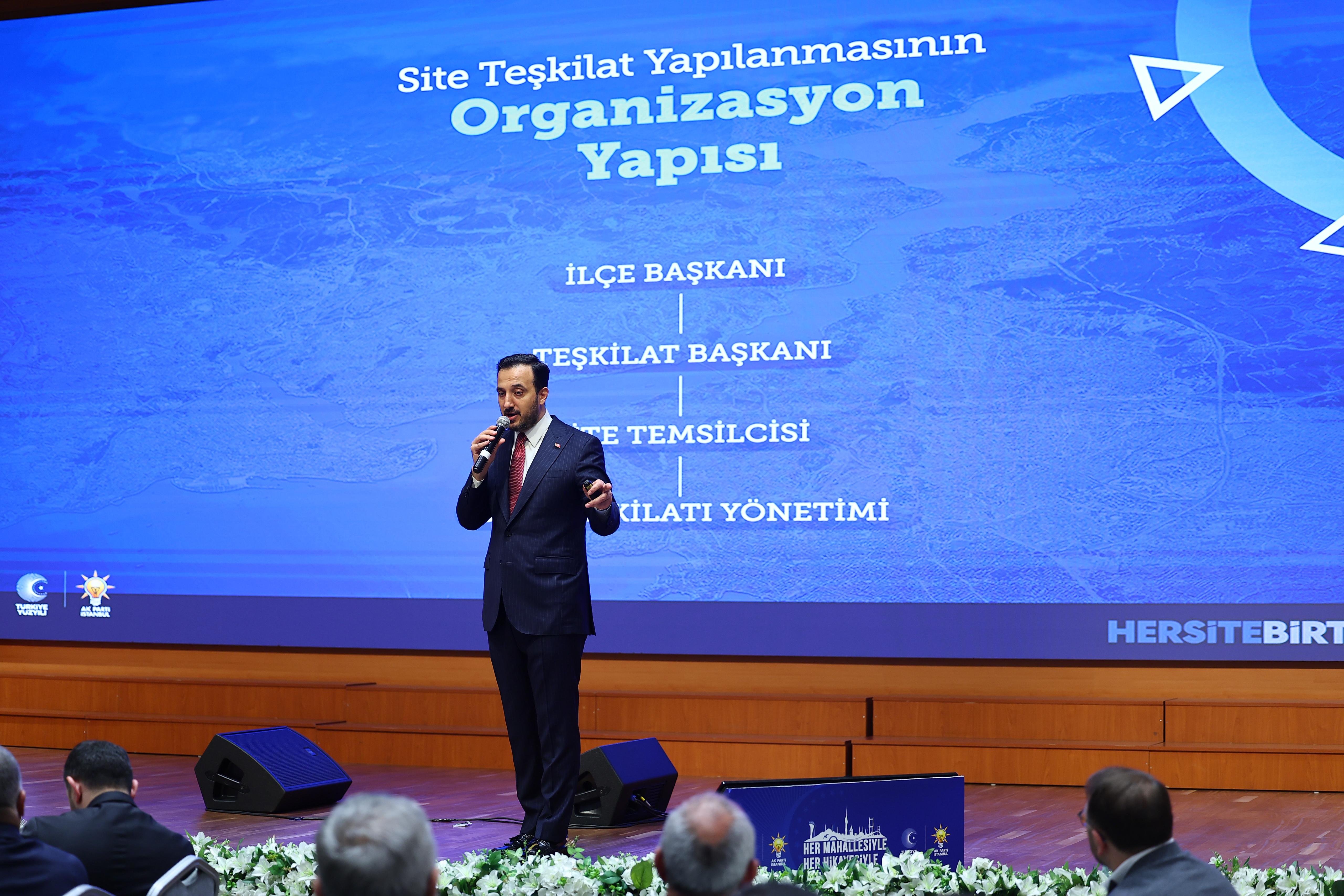 AK PARTİ İSTANBUL’DAN YENİ NESİL TEŞKİLAT MODELİ: HER SİTE BİR TEŞKİLAT