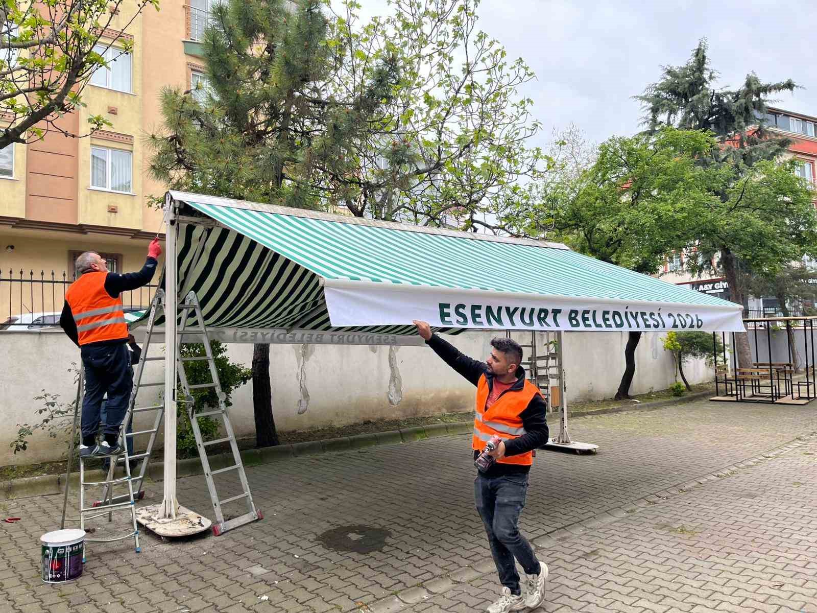 ESENYURT’TA CAMİLERDE BAKIM VE YENİLEME SEFERBERLİĞİ
