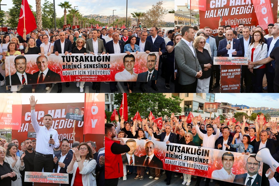 CHP’LİLER “ADALET İÇİN” YÜRÜDÜ