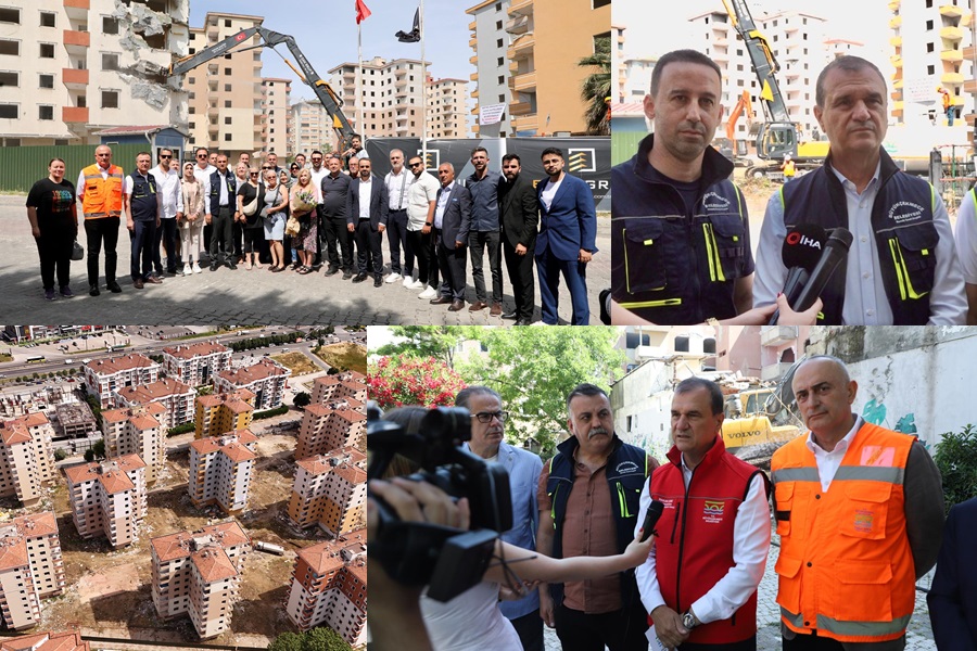RİSKLİ KONUTLARDA YAŞAYAN 387 AİLENİN YILLARDIR SÜREN DEPREM KABUSU SONA ERDİ