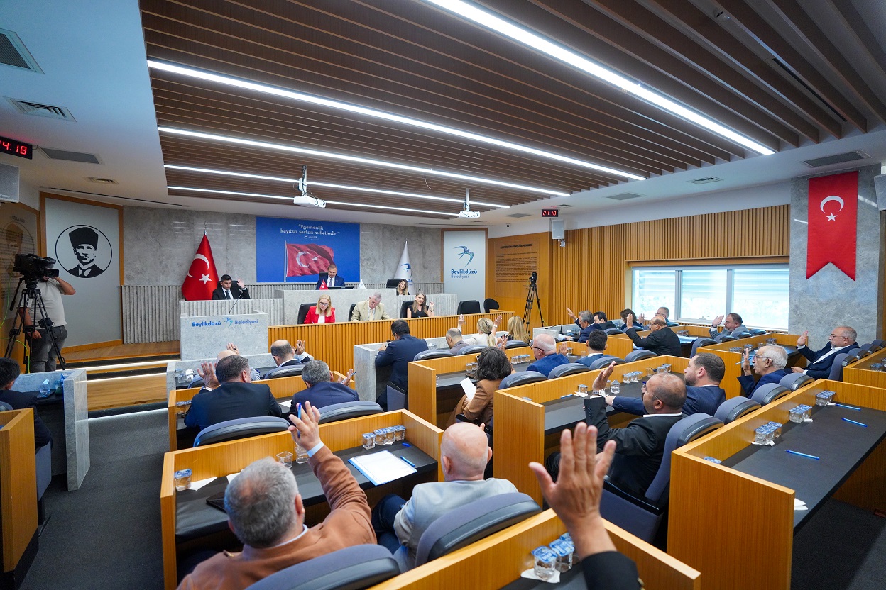 BEYLİKDÜZÜ BELEDİYESİ TEMMUZ AYI MECLİSİ TOPLANDI