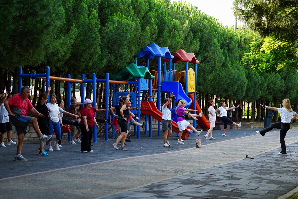 BEYLİKDÜZÜ’NDE DOĞAYLA İÇ İÇE SPOR ZAMANI