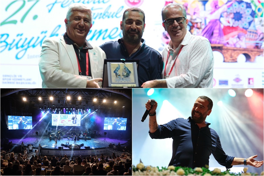 FESTİVAL SAHNESİNDE BİNLERCE KİŞİ ÜMİT YAŞAR ŞARKILARIYLA BULUŞTU