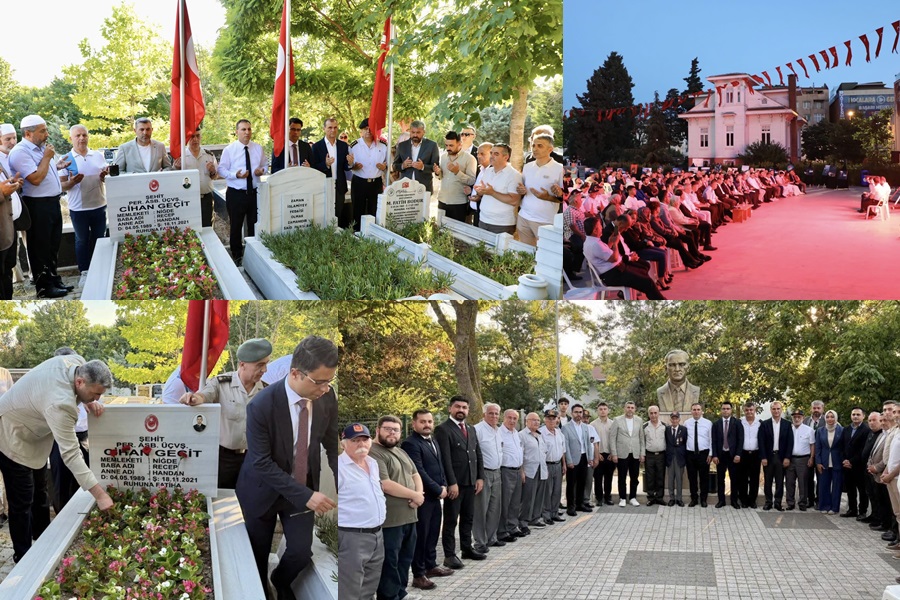 BÜYÜKÇEKMECE’DE 15 TEMMUZ DEMOKRASİ VE MİLLÎ BİRLİK GÜNÜ KAPSAMINDA ŞEHİTLER DUALARLA ANILDI
