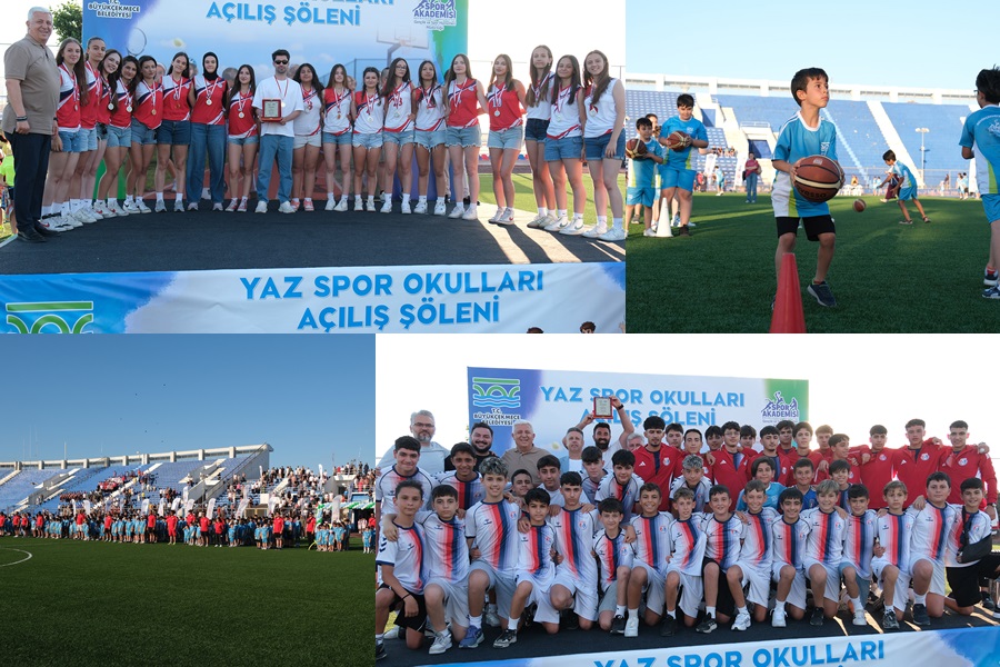 BÜYÜKÇEKMECE’DE YAZ SPOR OKULLARI COŞKUYLA BAŞLADI