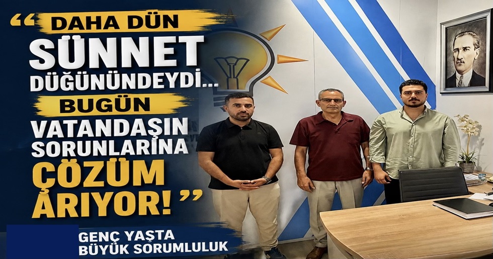 “GENÇ YAŞTA BÜYÜK SORUMLULUK… VATANDAŞIN SORUNLARINA ÇÖZÜM ARIYOR!”