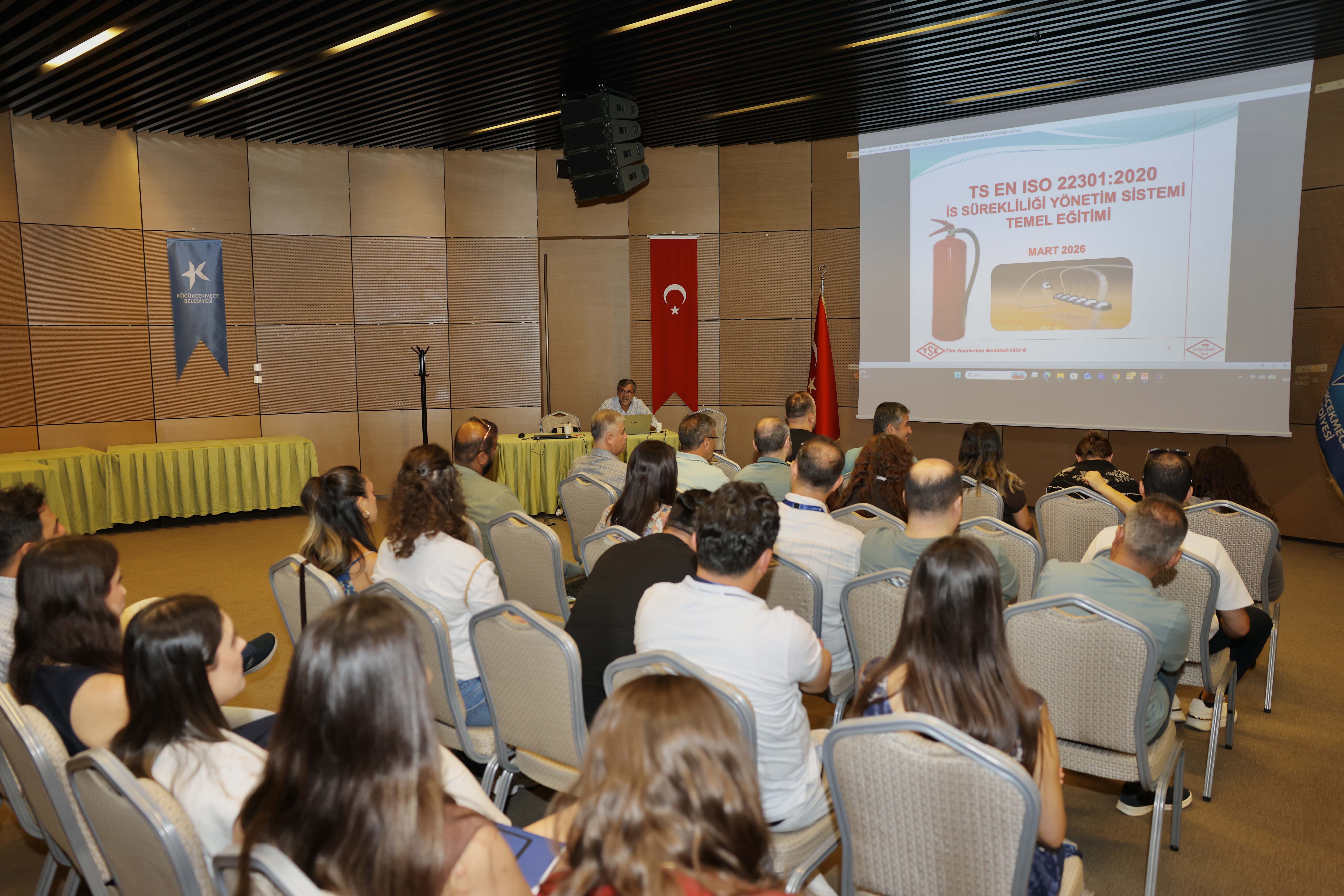 PERSONELE ‘İŞ SÜREKLİLİĞİ YÖNETİM SİSTEMİ’ EĞİTİMİ