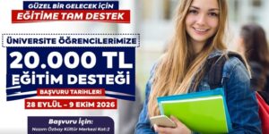 ÇATALCA BELEDİYESİ ÜNİVERSİTE ÖĞRENCİLERİNE YÖNELİK EĞİTİM DESTEĞİNİ SÜRDÜRÜYOR