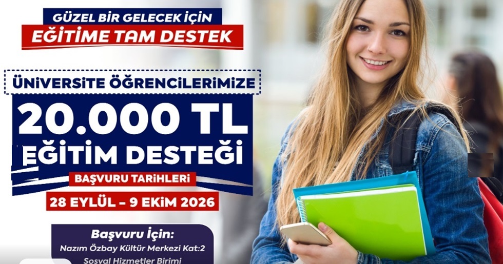 ÇATALCA BELEDİYESİ ÜNİVERSİTE ÖĞRENCİLERİNE YÖNELİK EĞİTİM DESTEĞİNİ SÜRDÜRÜYOR