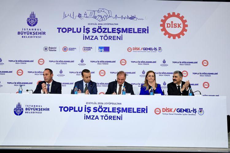 İBB İŞTİRAKLERİ İLE DİSK ARASINDA TİS İMZALANDI