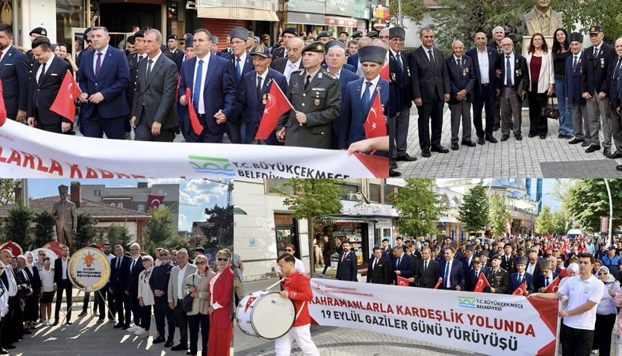 BÜYÜKÇEKMECE’DE GAZİLER GÜNÜ’NE ANLAMLI KUTLAMA