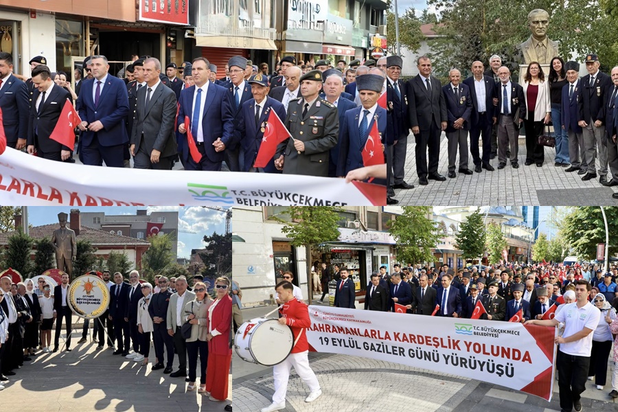 BÜYÜKÇEKMECE’DE GAZİLER GÜNÜ’NE ANLAMLI KUTLAMA