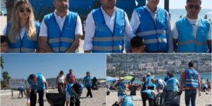 BÜYÜKÇEKMECE’DE DENİZ VE KIYI TEMİZLİĞİYLE ÇEVRE DUYARLILIĞINA DİKKAT ÇEKİLDİ