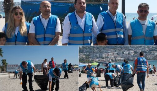 BÜYÜKÇEKMECE’DE DENİZ VE KIYI TEMİZLİĞİYLE ÇEVRE DUYARLILIĞINA DİKKAT ÇEKİLDİ