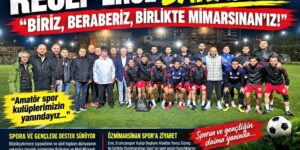 RECEP EROL SAHADA…    “BİRİZ, BERABERİZ, BİRLİKTE MİMARSiNAN’IZ!”