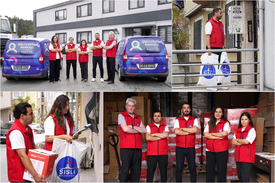 ŞİŞLİ’DE KİMSE YALNIZ DEĞİL: GIDA KOLİLERİ VE EĞİTİM SETLERİ AİLELERE ULAŞTIRILDI