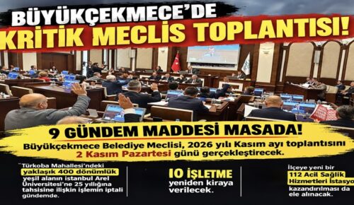 BÜYÜKÇEKMECE’DE 400 DÖNÜMLÜK YEŞİL ALANIN AREL ÜNİVERSİTESİ’NE TAHSİSİNİN İPTALİ GÜNDEMDE!